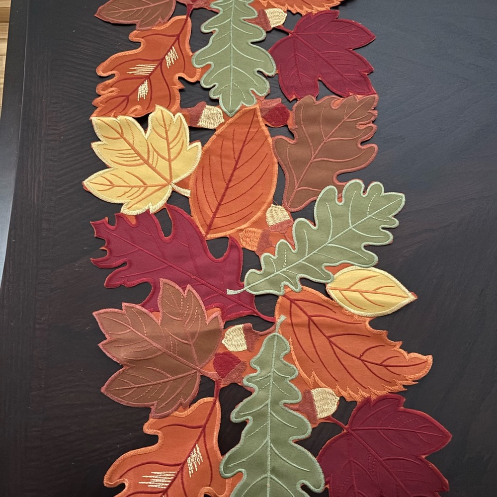 Autumn Leaf Table Runner